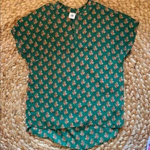 Cabi Fall Floral Blouse